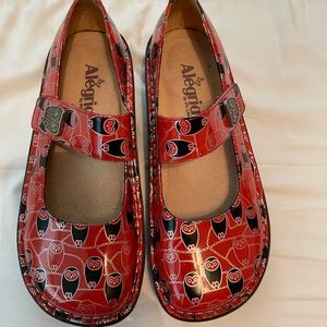 Alegría Mary Jane owl print